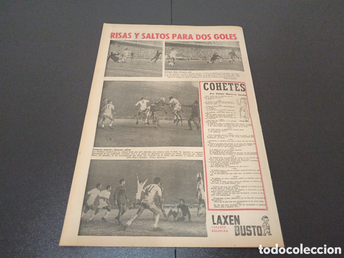 Coleccionismo deportivo: MARCA 14/12/1970 - Foto 15