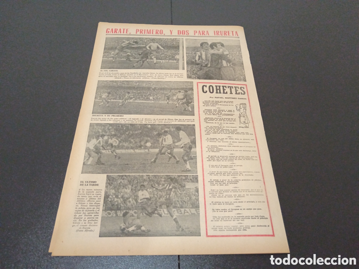 Coleccionismo deportivo: MARCA 18/01/1971 - Foto 15