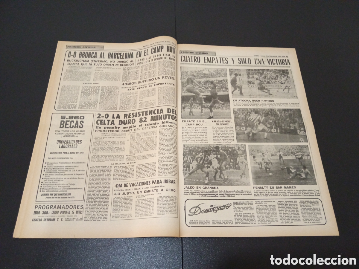 Coleccionismo deportivo: MARCA 01/02/1971 - Foto 6