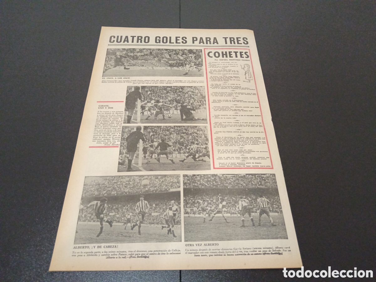 Coleccionismo deportivo: MARCA 01/02/1971 - Foto 13