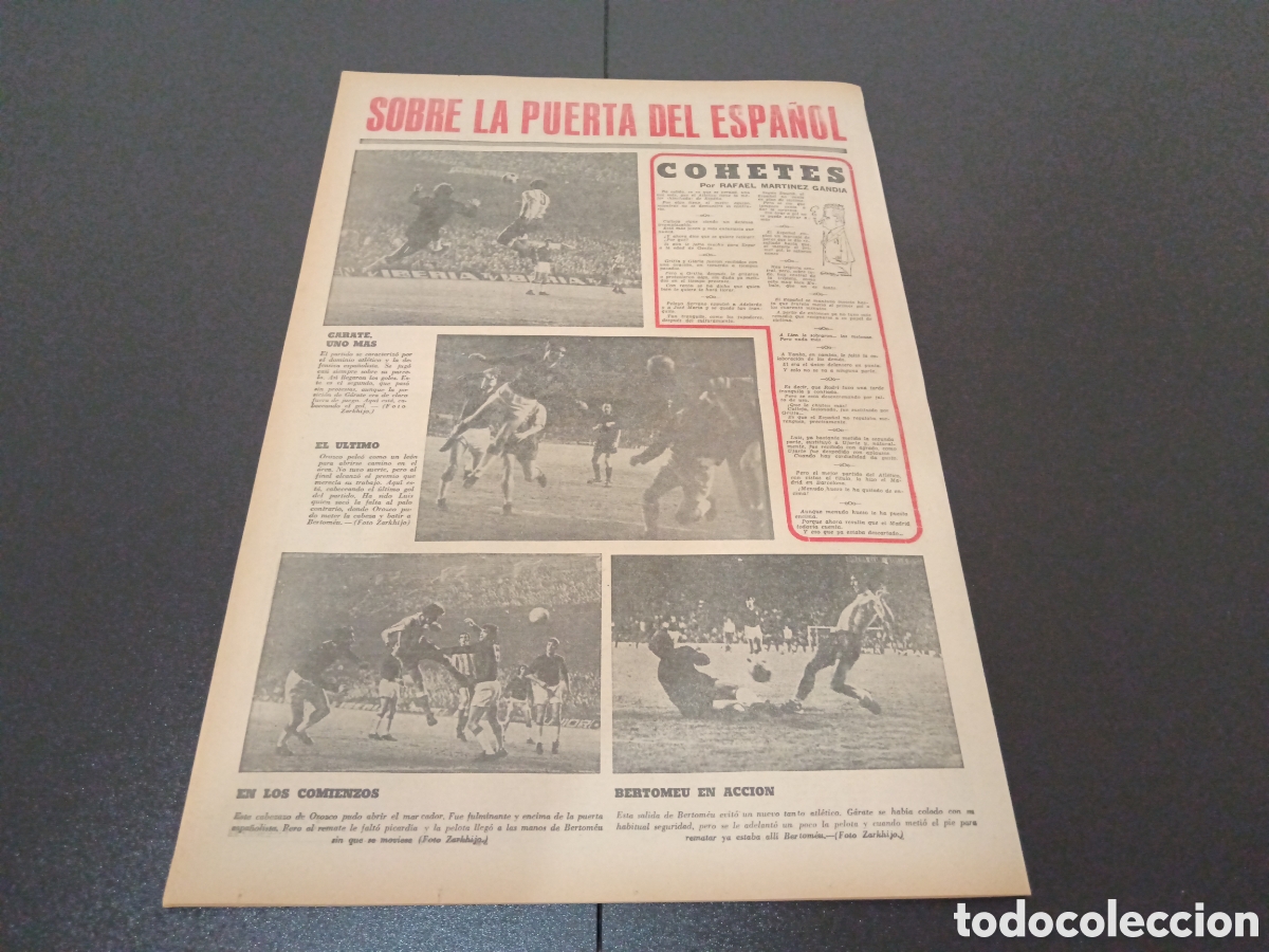 Coleccionismo deportivo: MARCA 15/02/1971 - Foto 14