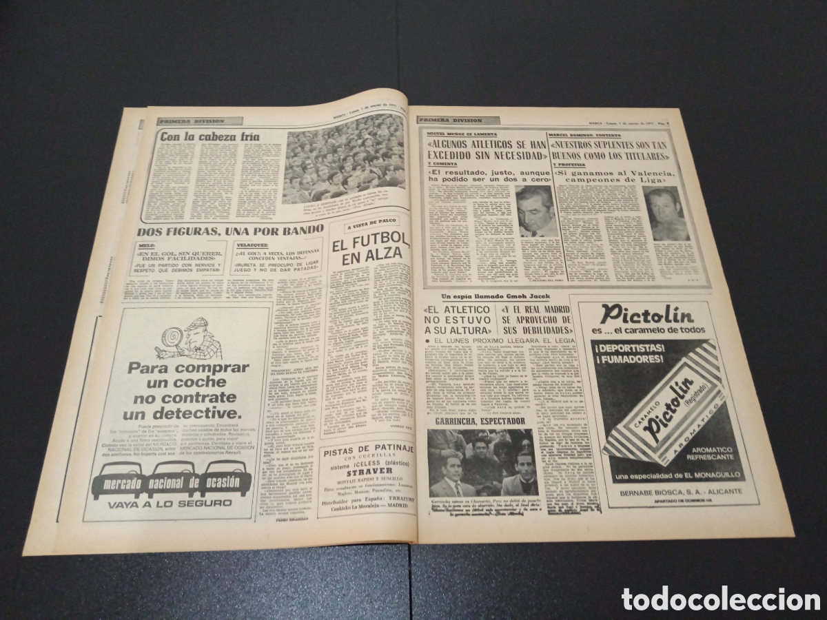 Coleccionismo deportivo: MARCA 01/03/1971 - Foto 3