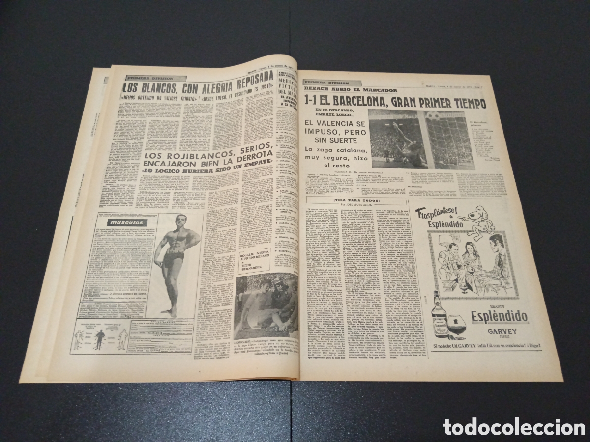 Coleccionismo deportivo: MARCA 01/03/1971 - Foto 4