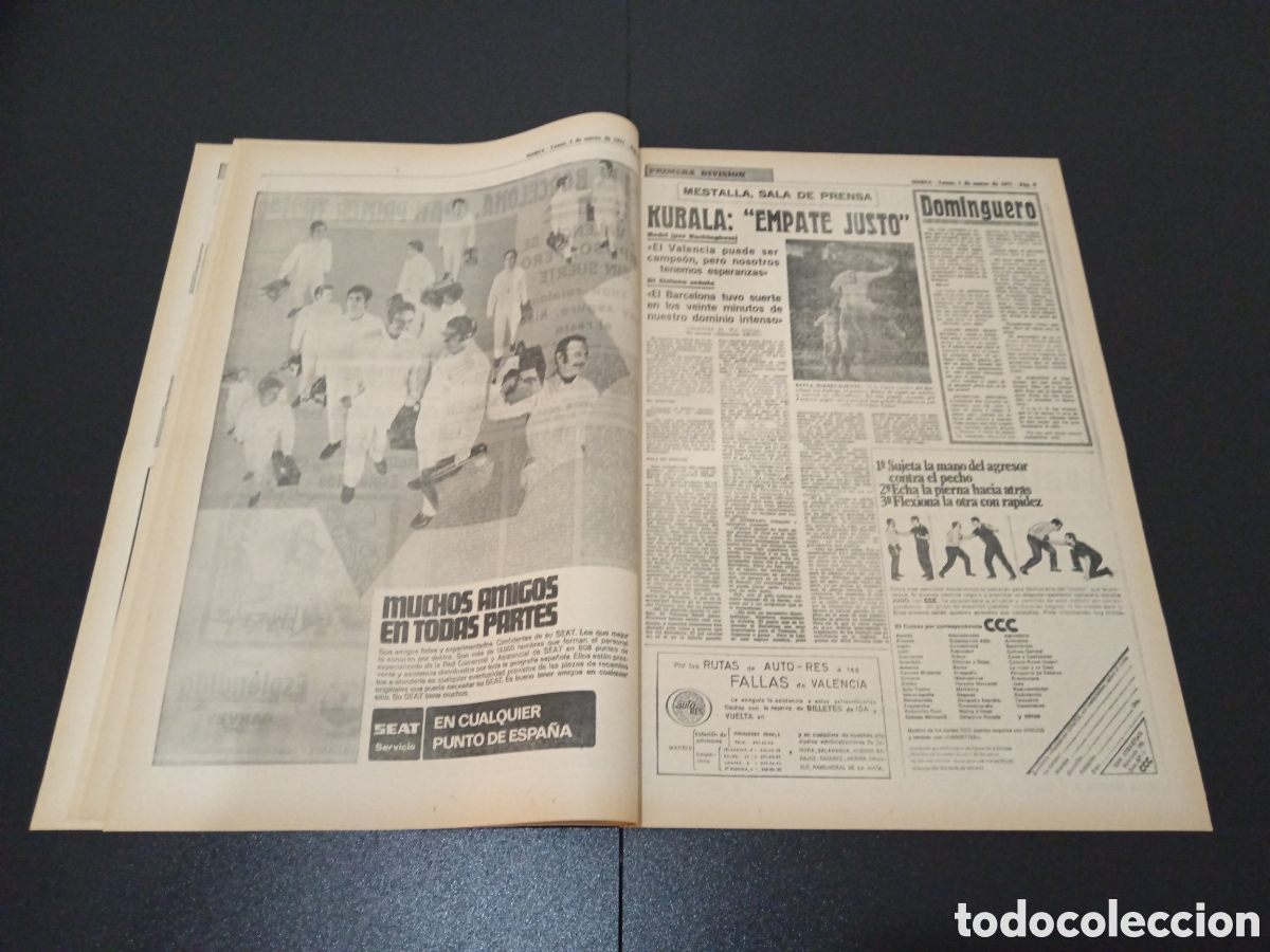 Coleccionismo deportivo: MARCA 01/03/1971 - Foto 5