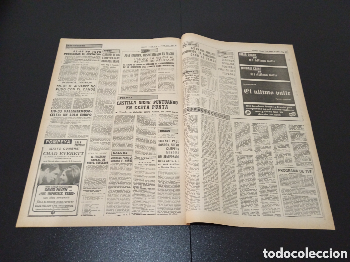 Coleccionismo deportivo: MARCA 01/03/1971 - Foto 15