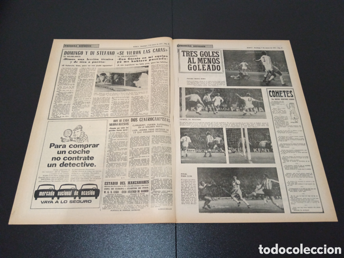 Coleccionismo deportivo: MARCA 07/03/1971 - Foto 3