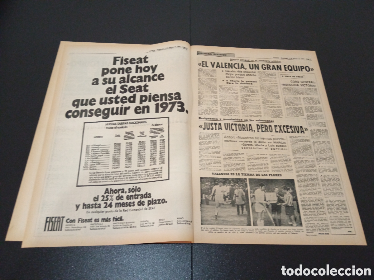 Coleccionismo deportivo: MARCA 07/03/1971 - Foto 4