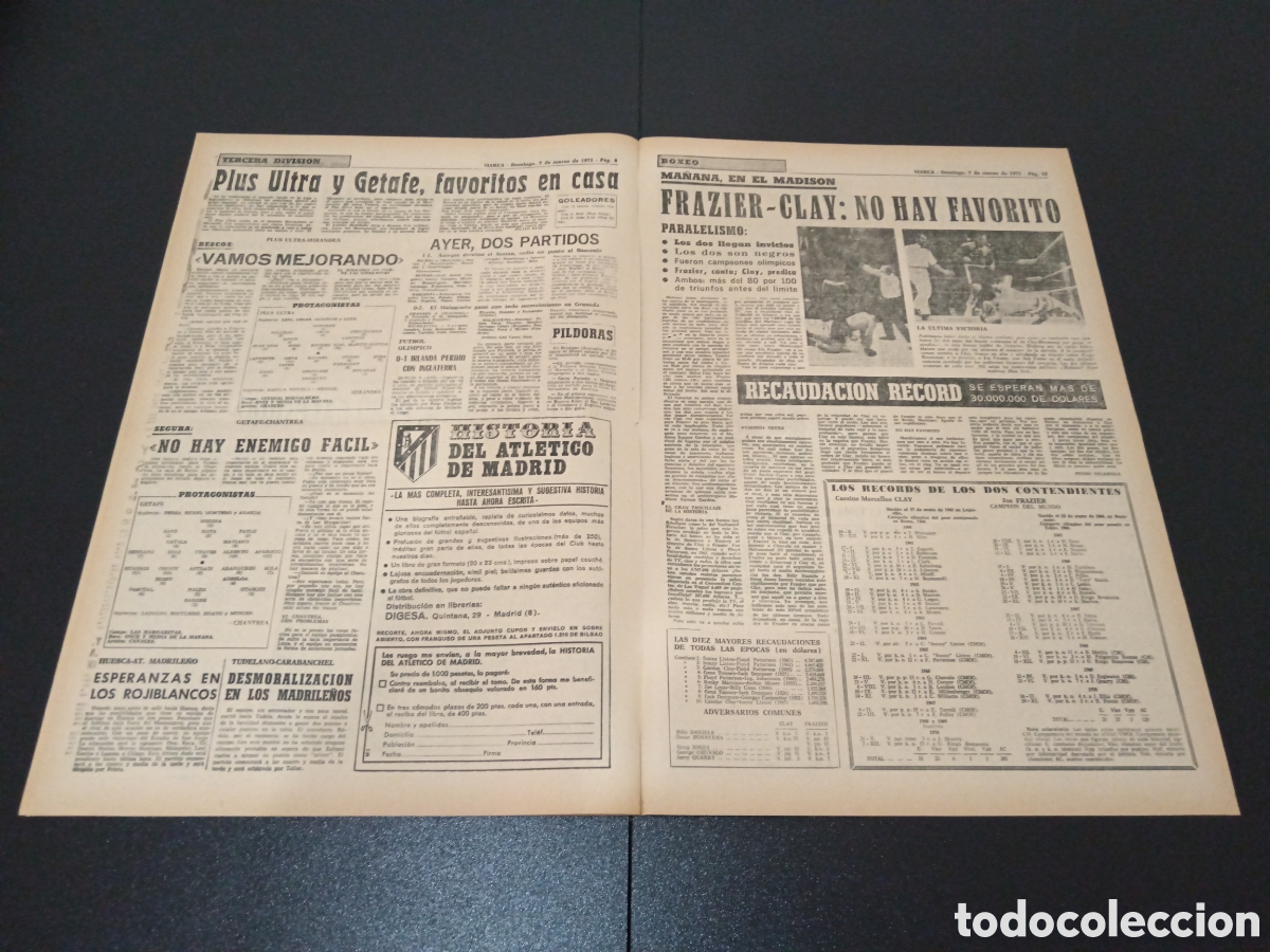 Coleccionismo deportivo: MARCA 07/03/1971 - Foto 5