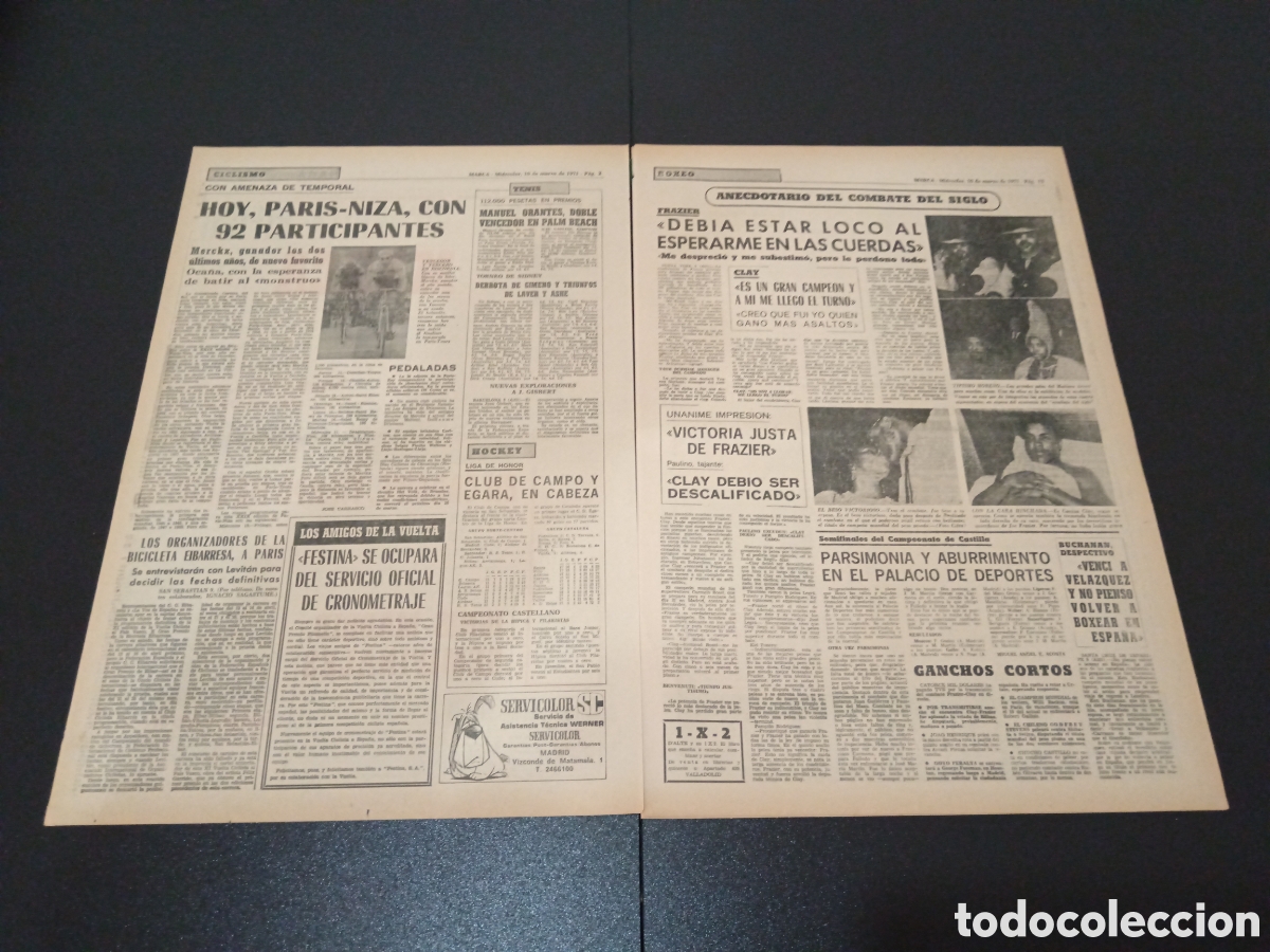 Coleccionismo deportivo: MARCA 10/03/1971 - Foto 2