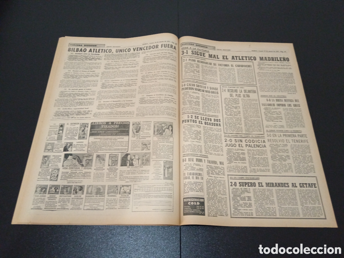 Coleccionismo deportivo: MARCA 15/03/1971 - Foto 11