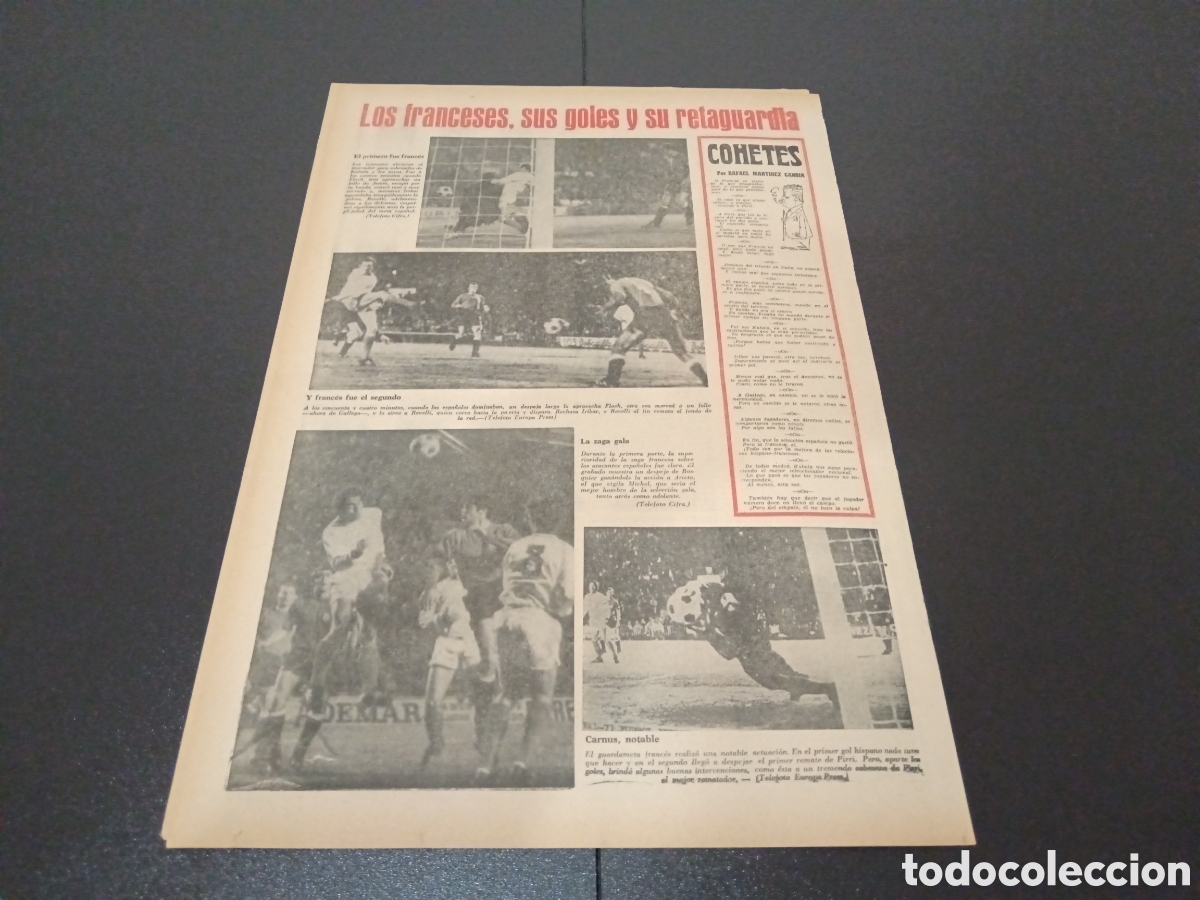 Coleccionismo deportivo: MARCA 18/03/1971 - Foto 5