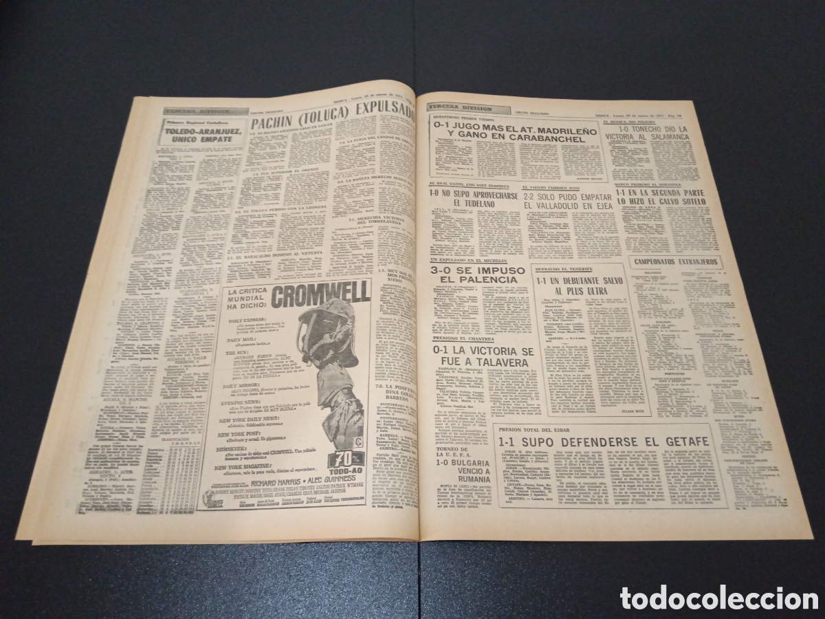 Coleccionismo deportivo: MARCA 29/03/1971 - Foto 10