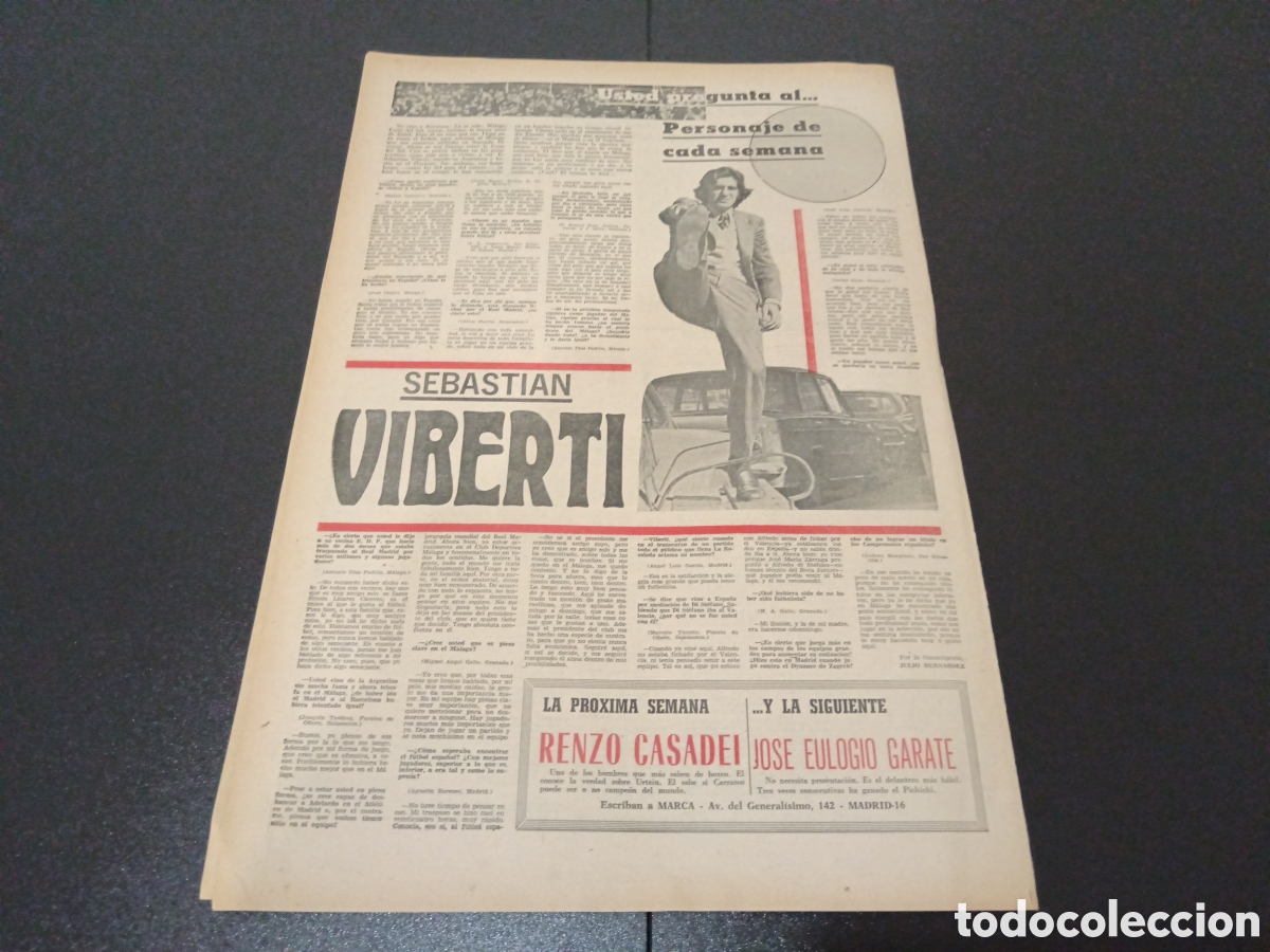 Coleccionismo deportivo: MARCA 25/04/1971 - Foto 6