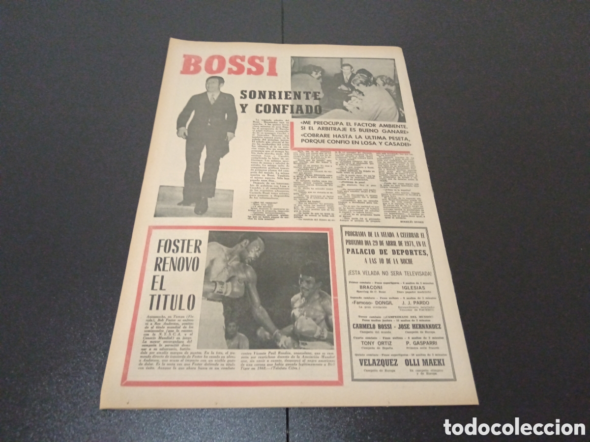 Coleccionismo deportivo: MARCA 26/04/1971 - Foto 11