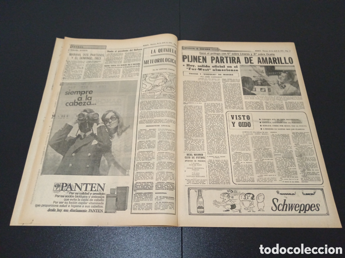 Coleccionismo deportivo: MARCA 30/04/1971 - Foto 4