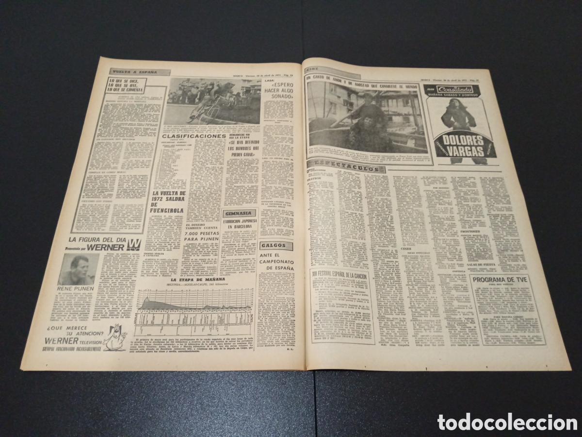 Coleccionismo deportivo: MARCA 30/04/1971 - Foto 5