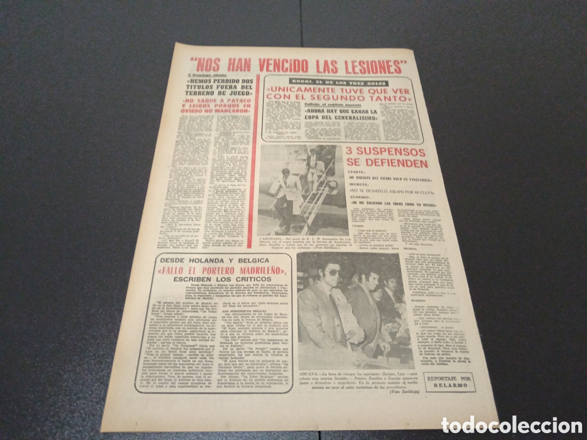 Coleccionismo deportivo: MARCA 30/04/1971 - Foto 6
