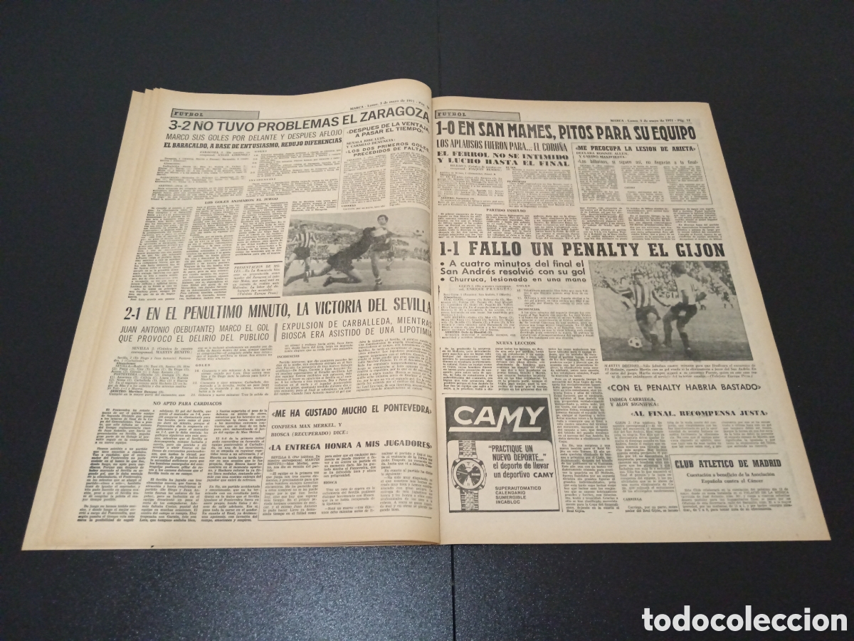 Coleccionismo deportivo: MARCA 03/05/1971 - Foto 6