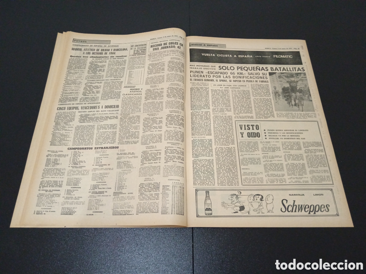 Coleccionismo deportivo: MARCA 03/05/1971 - Foto 8