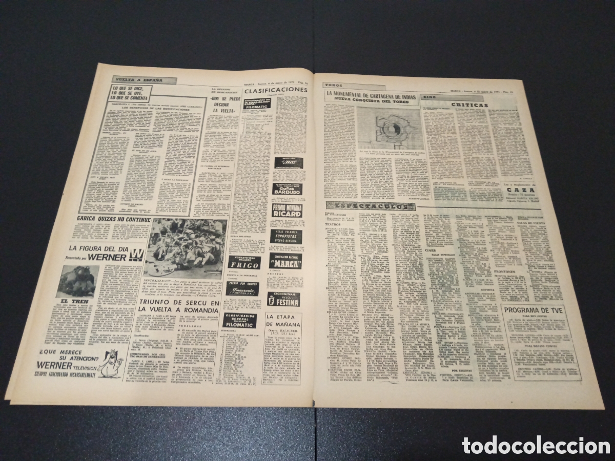 Coleccionismo deportivo: MARCA 06/05/1971 - Foto 4
