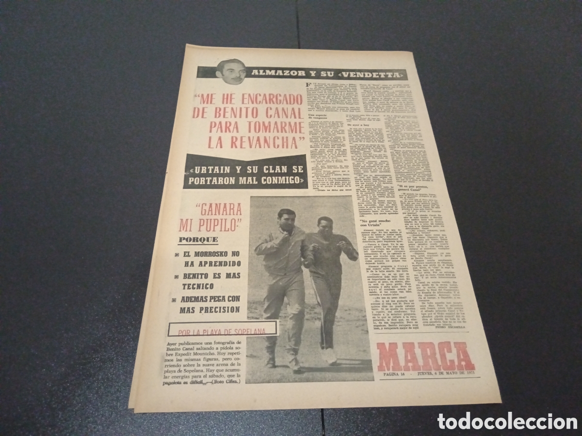 Coleccionismo deportivo: MARCA 06/05/1971 - Foto 5