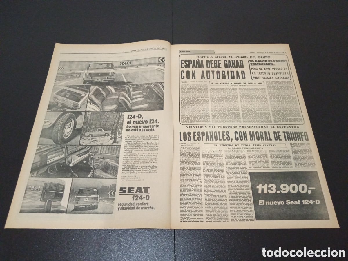 Coleccionismo deportivo: MARCA 09/05/1971 - Foto 2