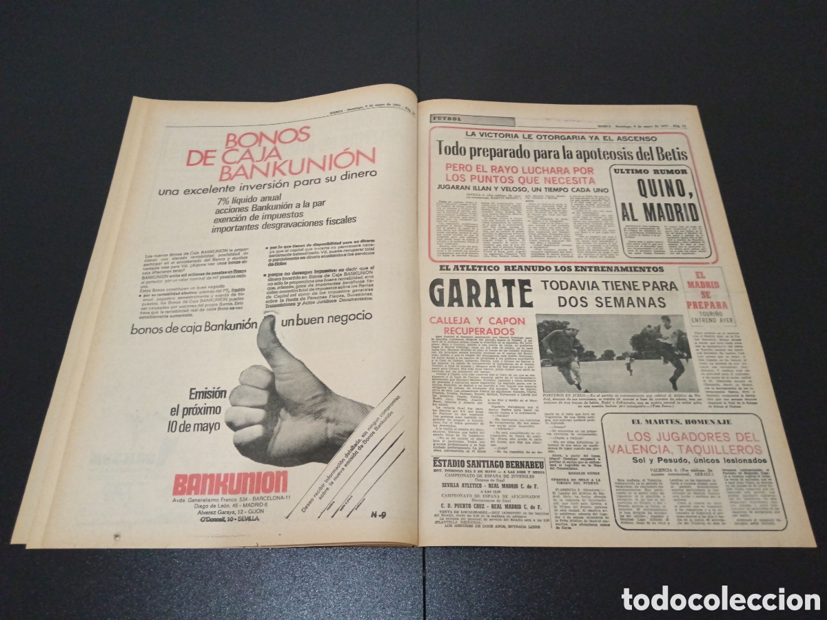 Coleccionismo deportivo: MARCA 09/05/1971 - Foto 4