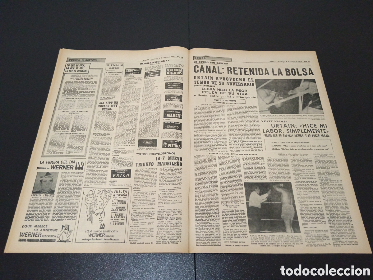 Coleccionismo deportivo: MARCA 09/05/1971 - Foto 6