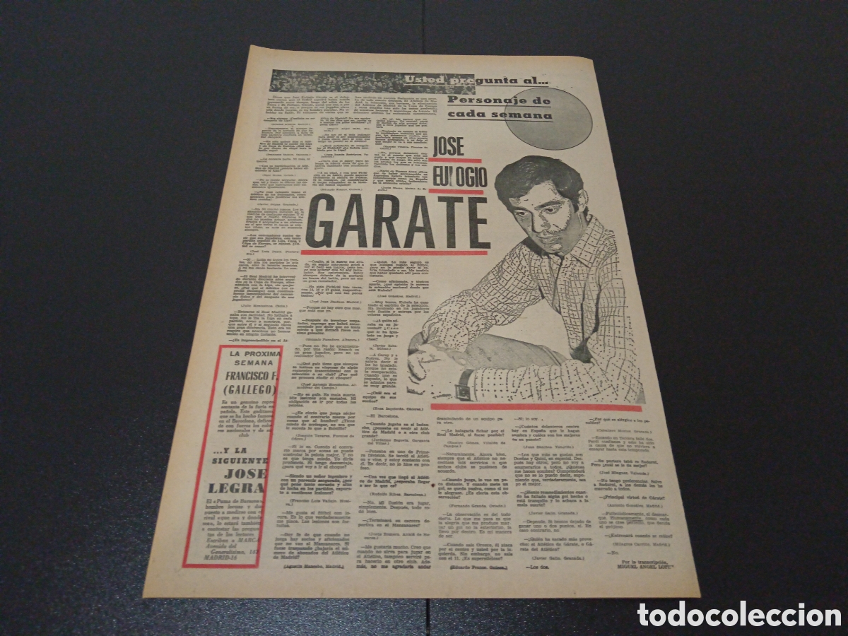 Coleccionismo deportivo: MARCA 09/05/1971 - Foto 8
