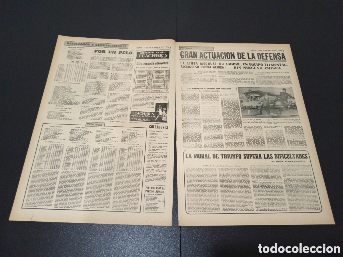 Coleccionismo deportivo: MARCA 10/05/1971 - Foto 2