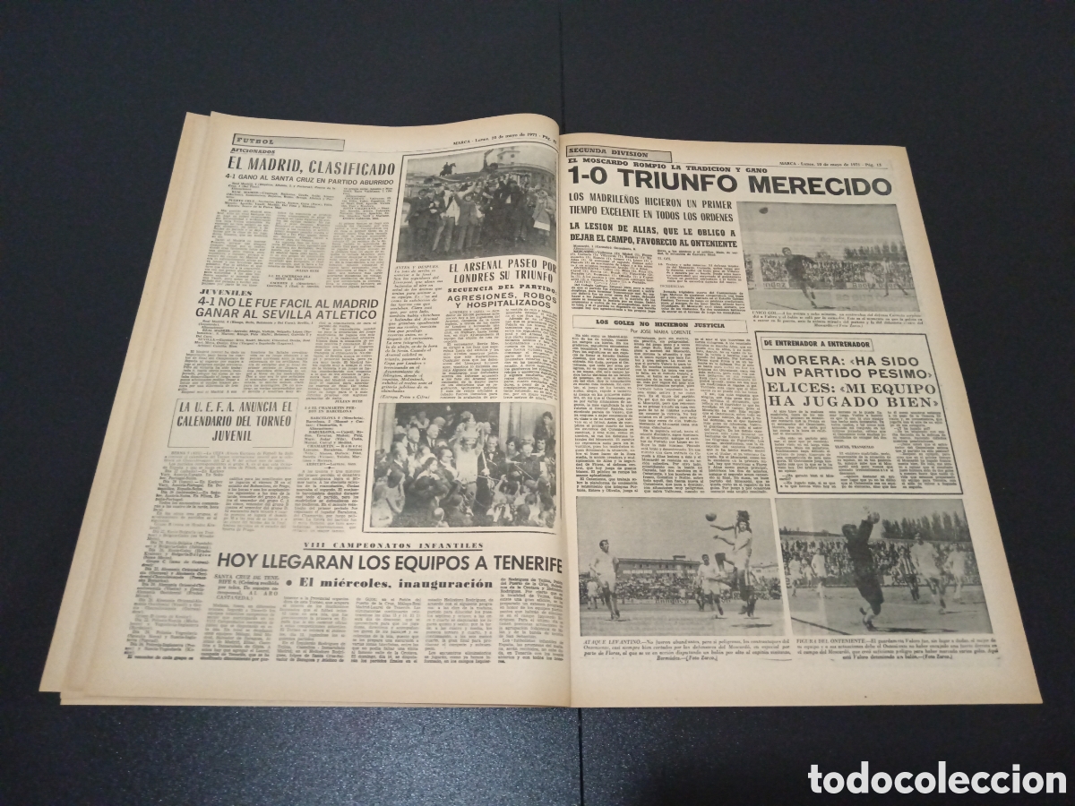 Coleccionismo deportivo: MARCA 10/05/1971 - Foto 7