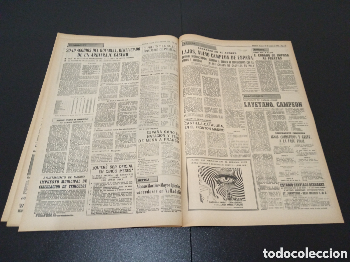 Coleccionismo deportivo: MARCA 10/05/1971 - Foto 12