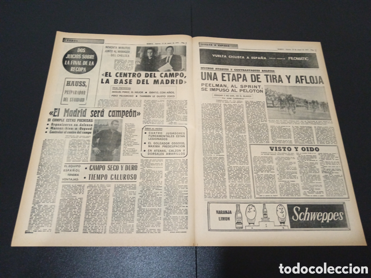 Coleccionismo deportivo: MARCA 13/05/1971 - Foto 3