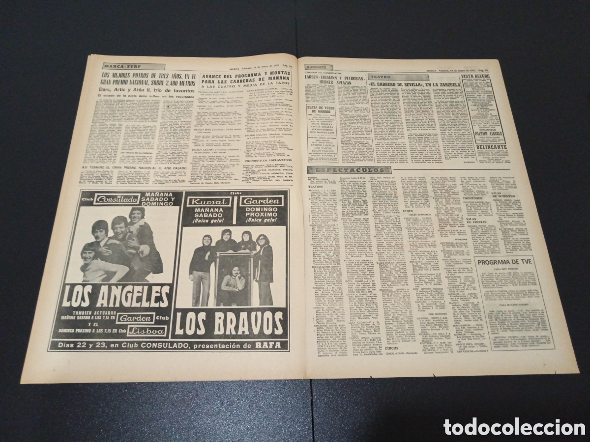 Coleccionismo deportivo: MARCA 14/05/1971 - Foto 5