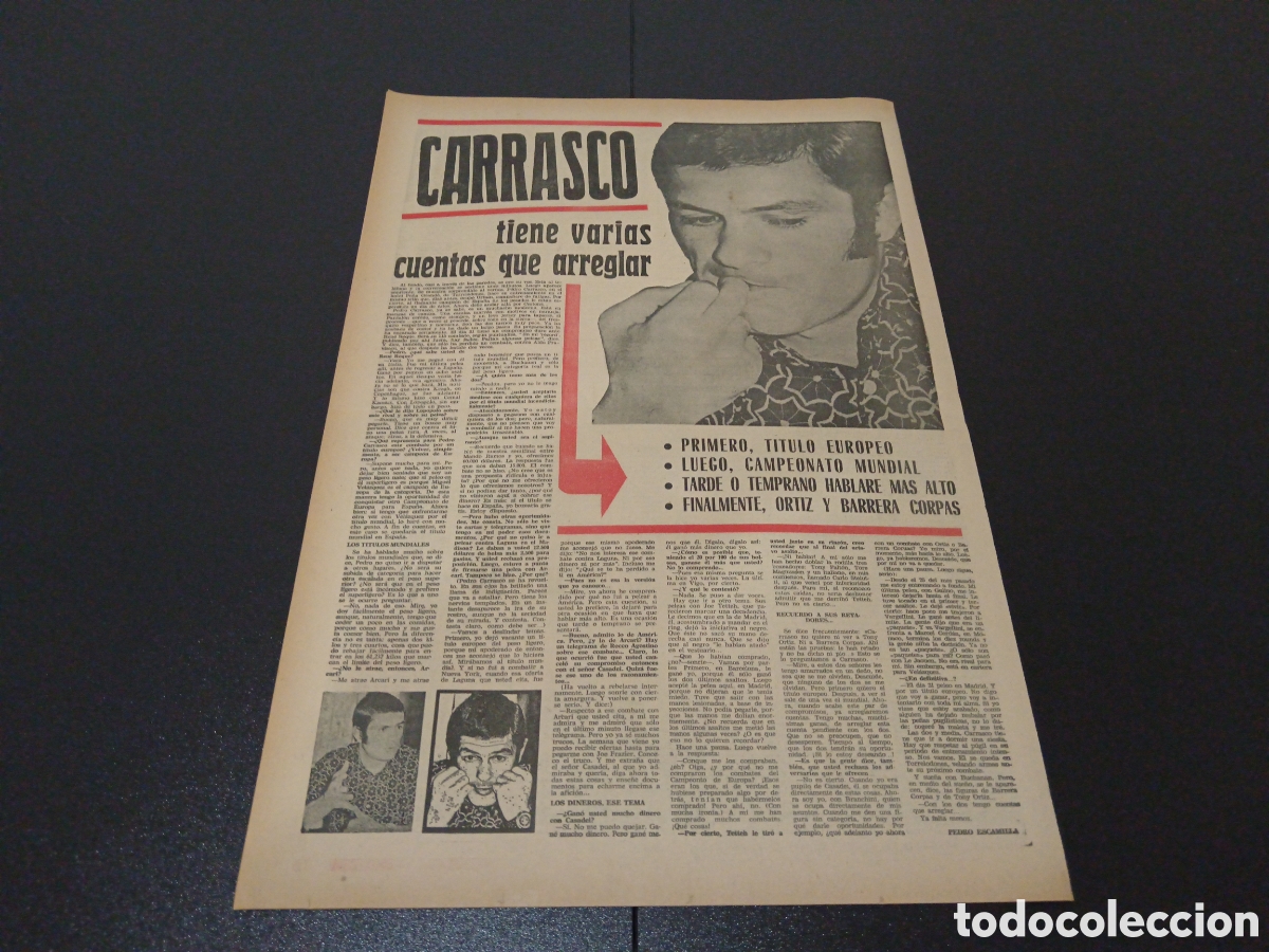 Coleccionismo deportivo: MARCA 14/05/1971 - Foto 6