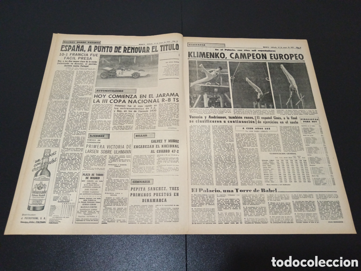 Coleccionismo deportivo: MARCA 15/05/1971 - Foto 3