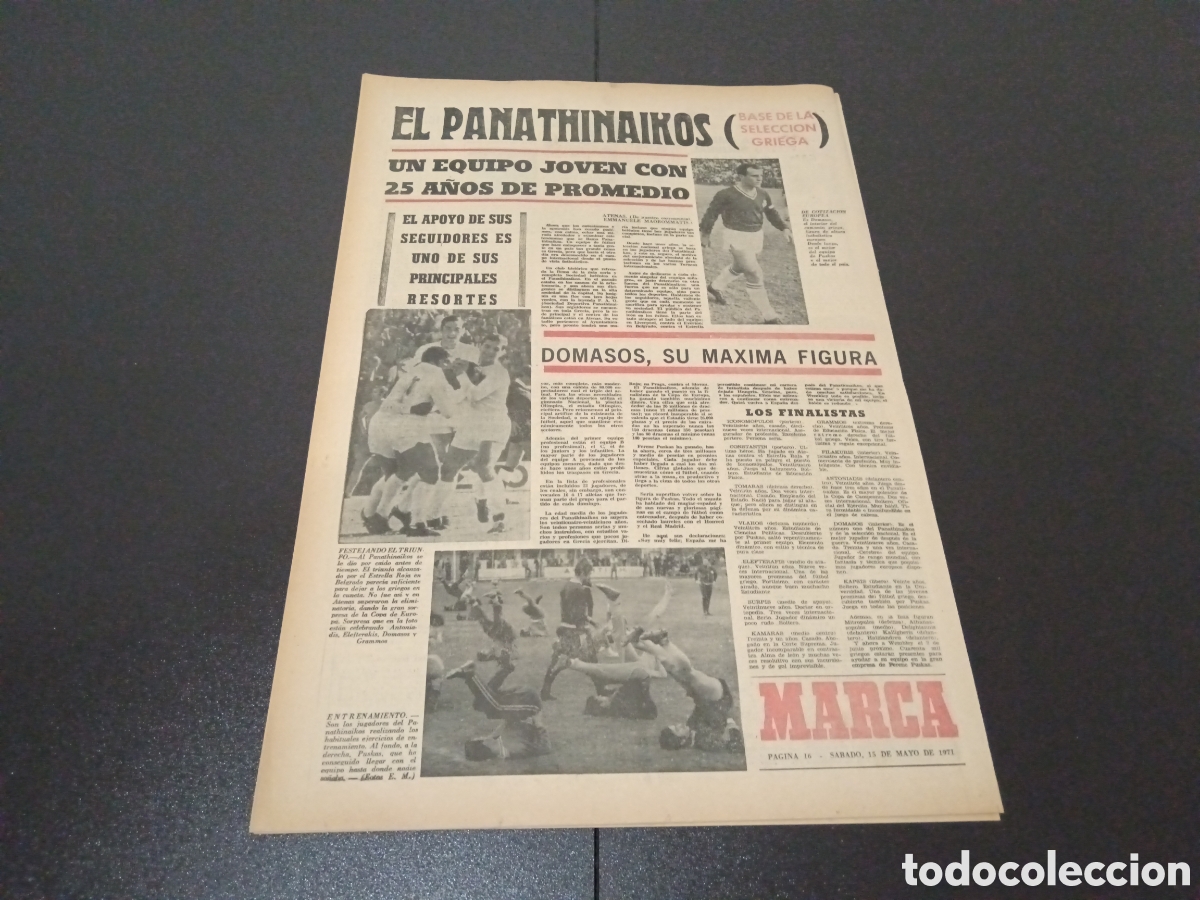Coleccionismo deportivo: MARCA 15/05/1971 - Foto 6