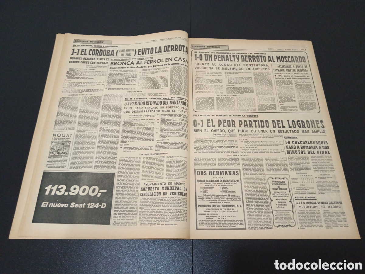 Coleccionismo deportivo: MARCA 17/05/1971 - Foto 5
