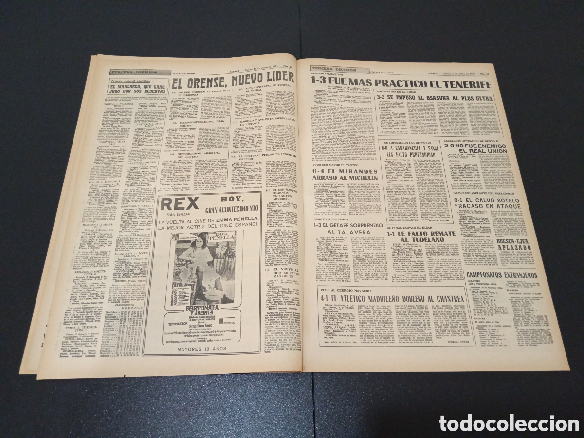 Coleccionismo deportivo: MARCA 17/05/1971 - Foto 10