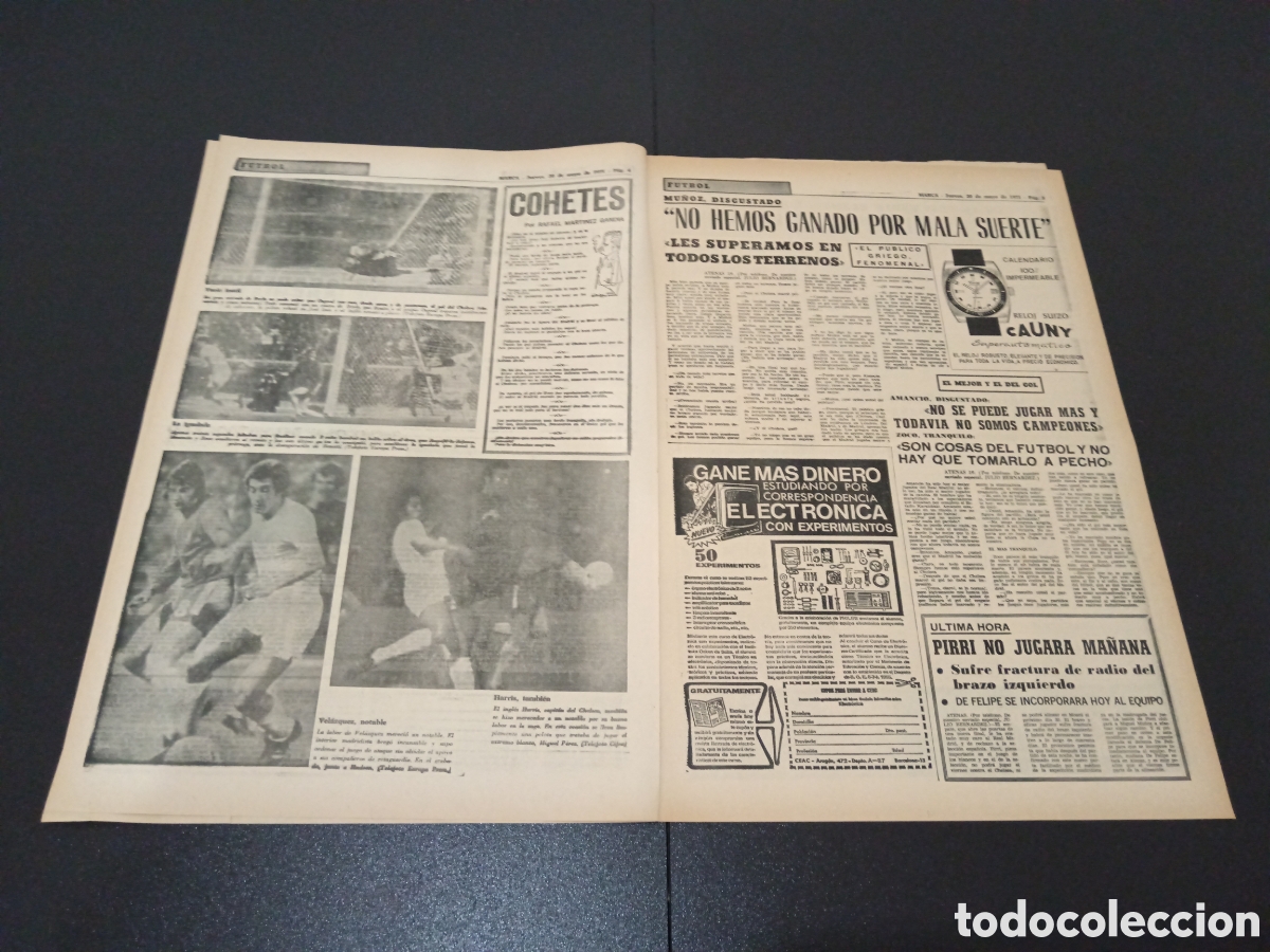 Coleccionismo deportivo: MARCA 20/05/1971 - Foto 3
