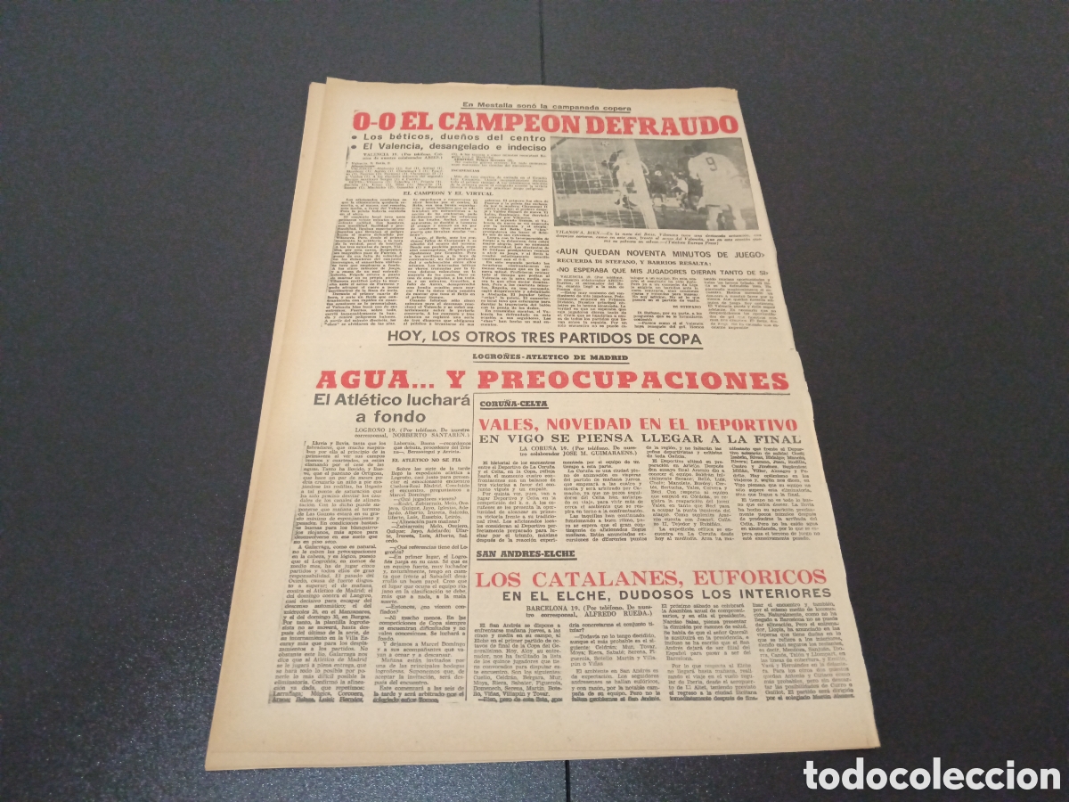 Coleccionismo deportivo: MARCA 20/05/1971 - Foto 6