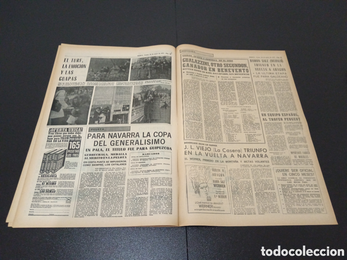 Coleccionismo deportivo: MARCA 24/05/1971 - Foto 10