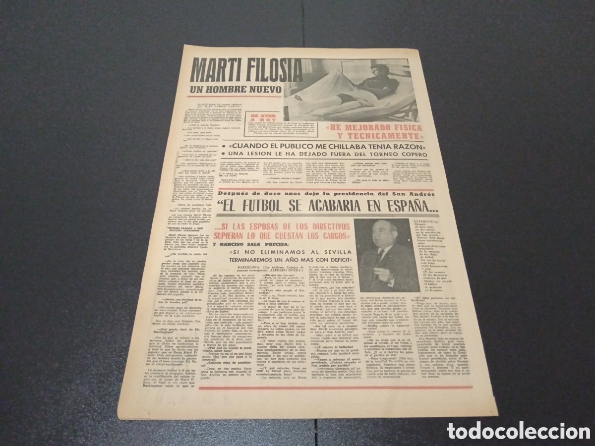 Coleccionismo deportivo: MARCA 29/05/1971 - Foto 4