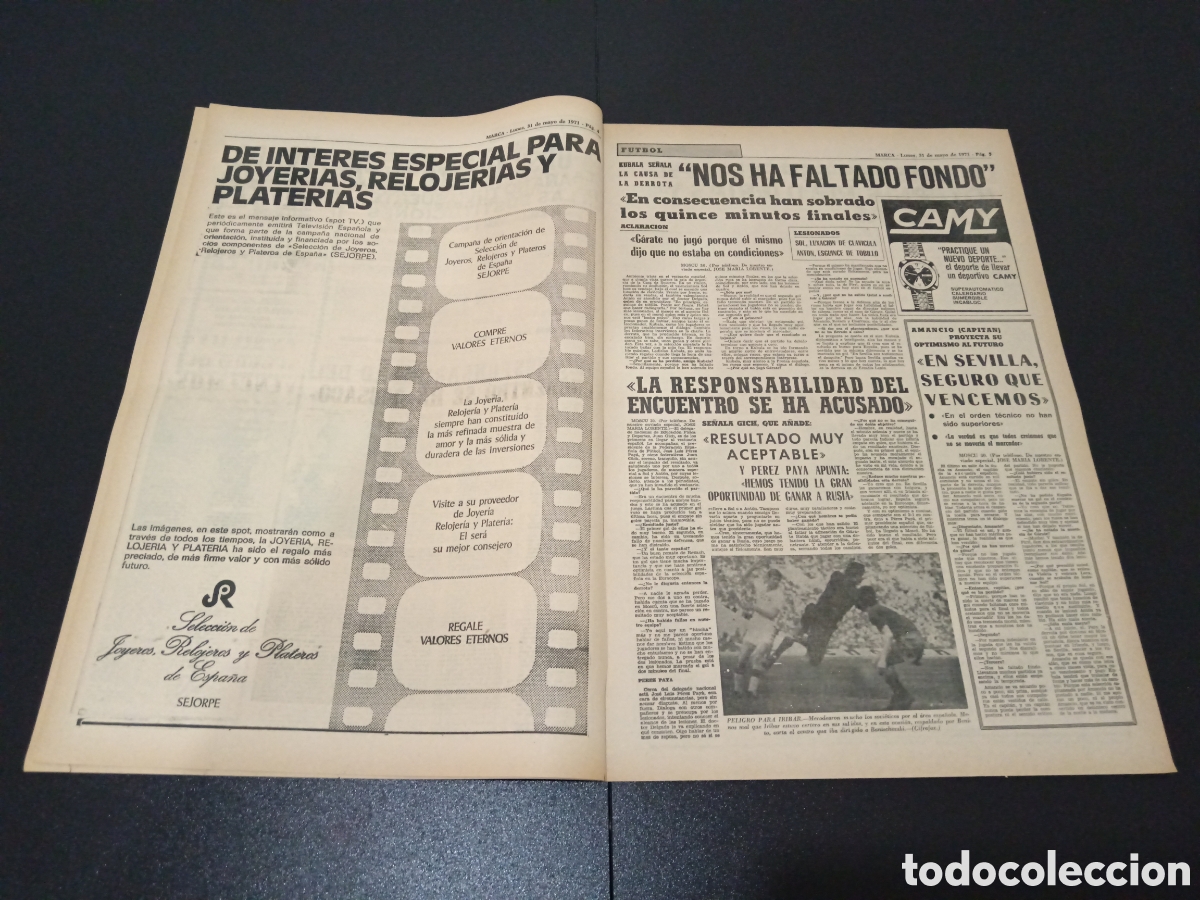 Coleccionismo deportivo: MARCA 31/05/1971 - Foto 3