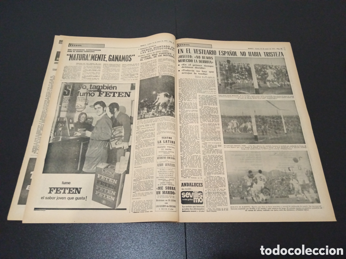 Coleccionismo deportivo: MARCA 31/05/1971 - Foto 7