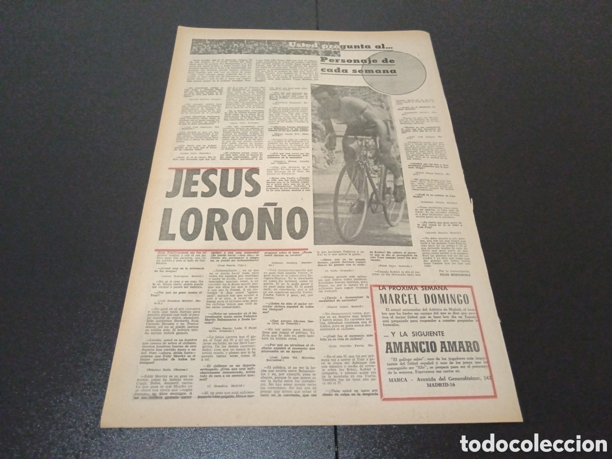 Coleccionismo deportivo: MARCA 06/06/1971 - Foto 5