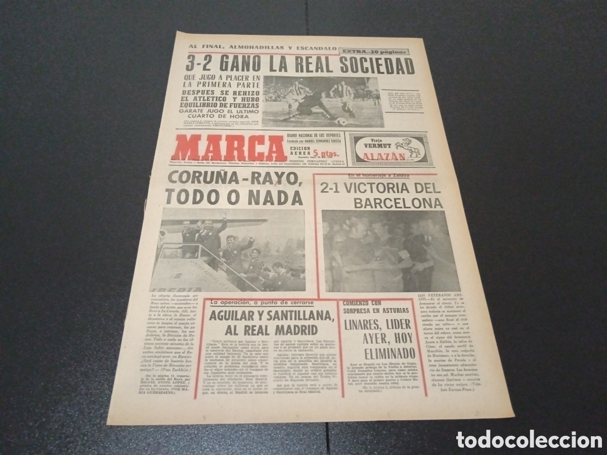Coleccionismo deportivo: MARCA 06/06/1971 - Foto 1