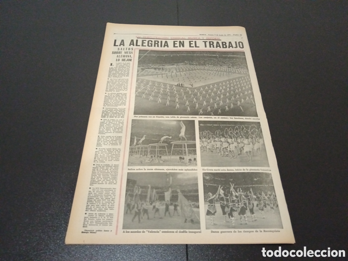 Coleccionismo deportivo: MARCA 07/06/1971 - Foto 8