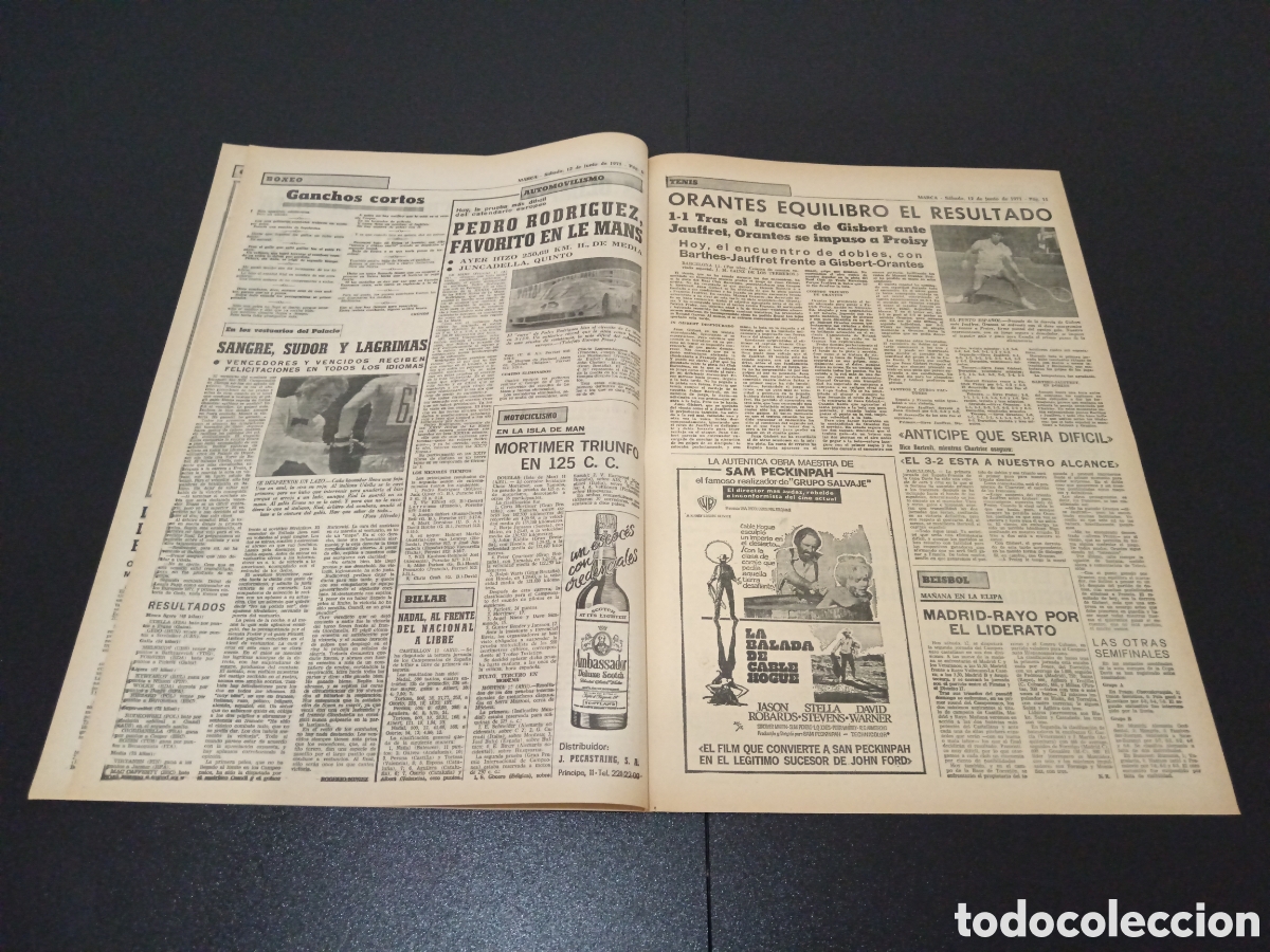 Coleccionismo deportivo: MARCA 12/06/1971 - Foto 3