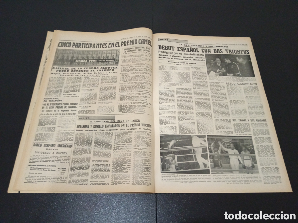 Coleccionismo deportivo: MARCA 13/06/1971 - Foto 4